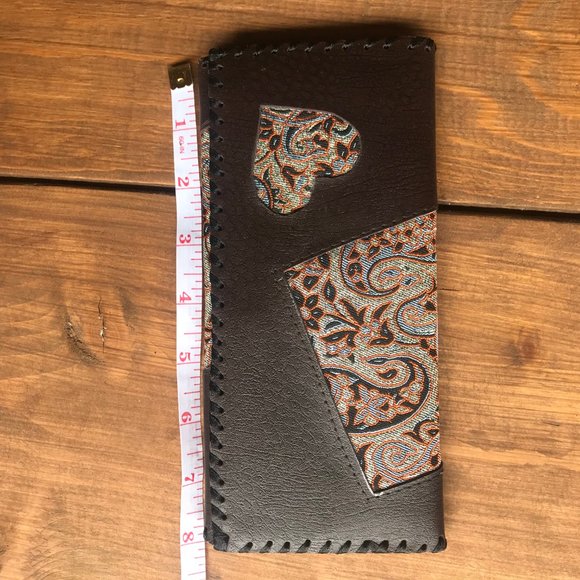 brown leather wallet - Picture 9 of 10